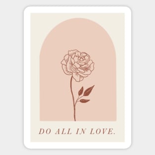 Do All in Love Sticker